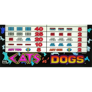 Picture of igt S2000 Belly Glass, Cats N Dogs 88886500