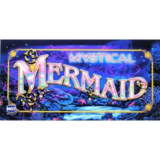 Picture of I Game Plus 17 Belly Glass, Mystical Mermaid, (17.25" W 438mm x 8 7/8" H 225mm)