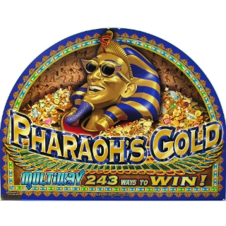 Picture of 044 19 Top Glass, Pharaohs Gold