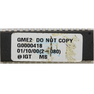 Picture of IGT Software GME2 G0000418