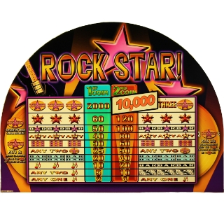 Picture of IGT S2000 Top Glass, Rockstar