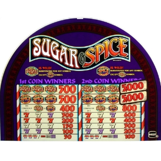 Picture of Top Glass, S2000, RT, Top, Sugar Spice-. (19.5"W 495mm x 15"H 381mm)