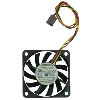 Picture of Fan, 12V DC 0.45A 70mm x 70mm x 10mm for Konami KP3 MPU