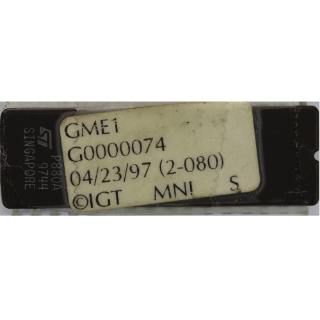 Picture of IGT Software, GME1 G0000074