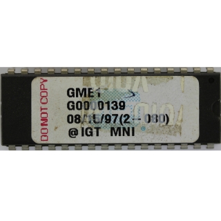Picture of IGT Software, GME1 G0000139
