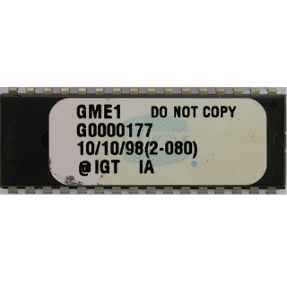 Picture of IGT Software, GME1 G0000177