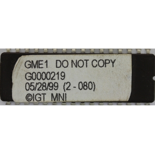 Picture of IGT Software, GME1 G0000219