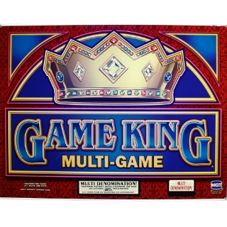 Picture of Top Glass, GK-19, 16" Top, Game King Multi Game-. (19.5"W 495mm x 15"H 381mm)