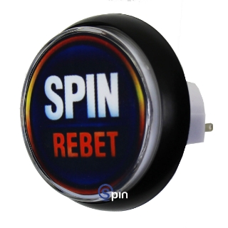 Picture of Button Snap Fit, Round Bally V22 & V32 Spin/Rebet 54mm Circle White 12 Vdc LED, Complete Reference Gamesman GPB581