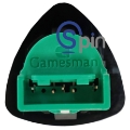 Picture of Button, Aristocrat MK7 Small Triangle with 12 V LED, Z Switch , Ref Gamesman GPB550AHQCBJZPZT